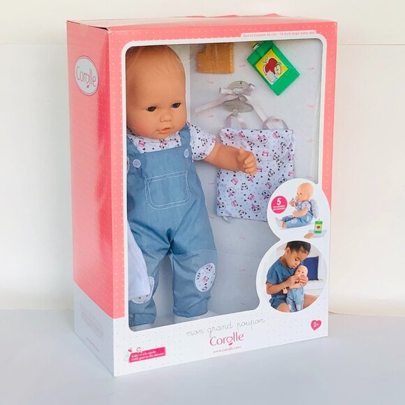 Corolle Mon Grand Poupon Gaby Goes to Nursery School 14"(36cm) New in Box - Picture 8 of 16